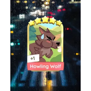 Howling Wolf   MONOPOLY GO Sticker  24-3