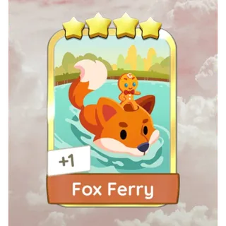 Fox Ferry   MONOPOLY GO Sticker  17-8