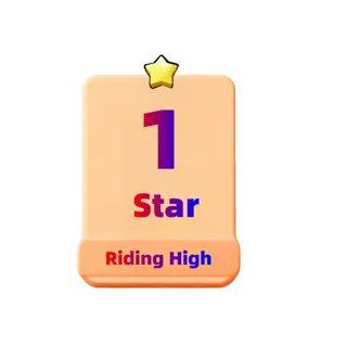Riding High  MONOPOLY GO Sticker  4-5