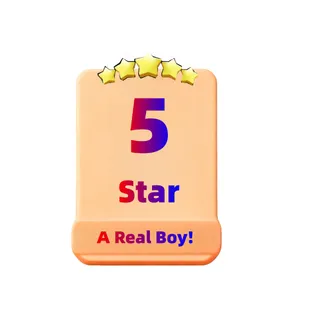 A Real Boy! MONOPOLY GO Sticker  18-9
