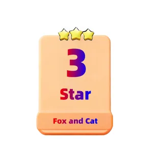 Fox and Cat   MONOPOLY GO Sticker  18-4