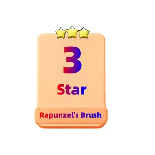 Rapunzel's BrushMONOPOLY GO Sticker  11-6