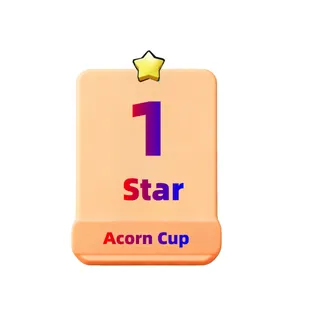 Acorn Cup  MONOPOLY GO Sticker  8-1