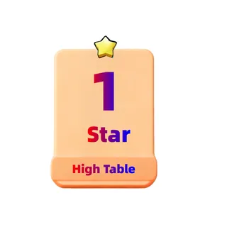 High Table  MONOPOLY GO Sticker  8-2