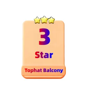 Tophat Balcony   MONOPOLY GO Sticker  8-9