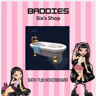 BATH TUB HOVERBOARD