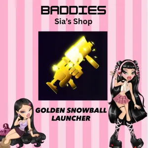 GOLDEN SNOWBALL LAUNCHER