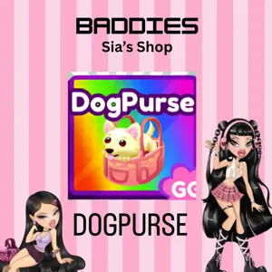 DOG PURSE - BADDIES