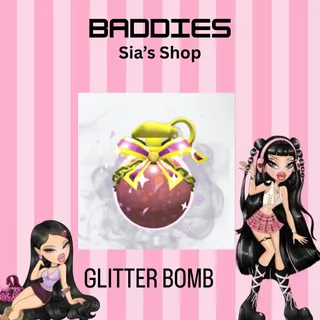 GLITTER BOMB
