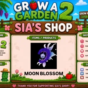 MOON BLOSSOM (GROW A GARDEN 2)
