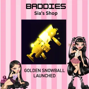 GOLDEN SNOWBALL LAUNCHER