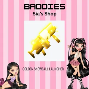 GOLDEN SNOWBALL LAUNCHER