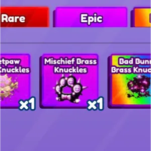 MISCHIEF BRASS KNUCKLES