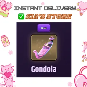 Gondola Boat - FISCH