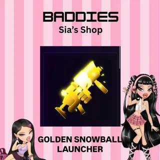 GOLDEN SNOWBALL LAUNCHER
