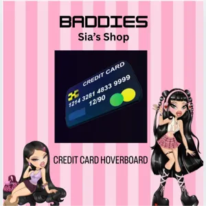 CREDIT CARD HOVERBOARD