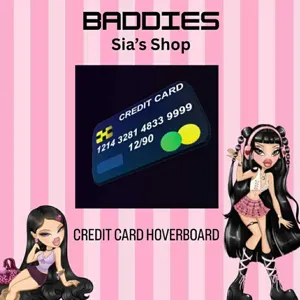 CREDIT CARD HOVERBOARD