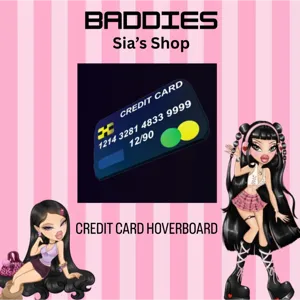 CREDIT CARD HOVERBOARD
