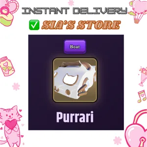 PURRARI BOAT - FISCH