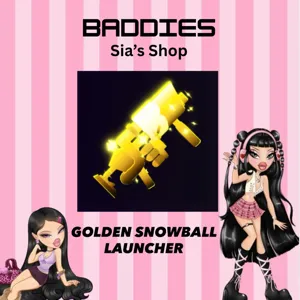 GOLDEN SNOWBALL LAUNCHER