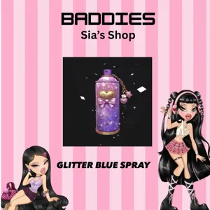 GLITTER BLUE SPRAY