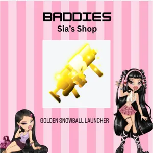 GOLDEN SNOWBALL LAUNCHER