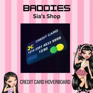 CREDIT CARD HOVERBOARD