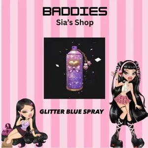 GLITTER BLUE SPRAY