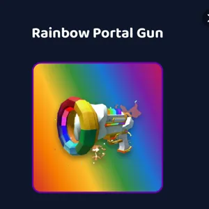 RAINBOW PORTAL GUN