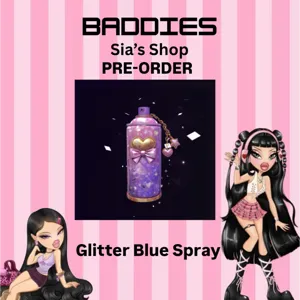 GLITTER BLUE SPRAY