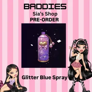 GLITTER BLUE SPRAY