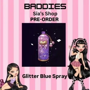 GLITTER BLUE SPRAY