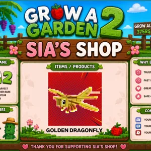 GOLDEN DRAGONFLY (GAG2)