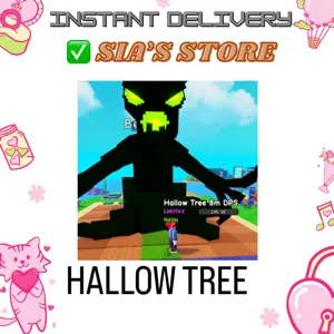 HUGE HALLOW TREE