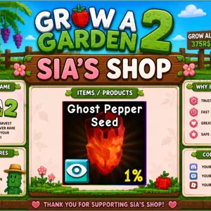 5x GHOST PEPPER SEED