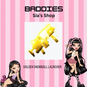 GOLDEN SNOWBALL LAUNCHER