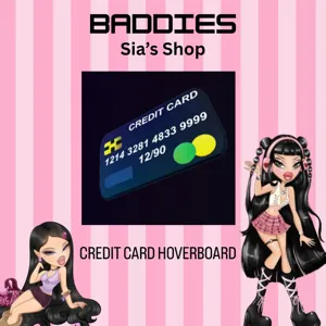CREDIT CARD HOVERBOARD