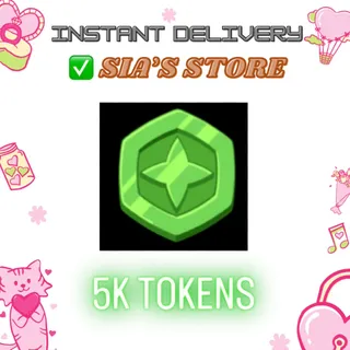 5K TOKENS | GROW A GARDEN