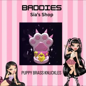 PUPPY BRASS KNUCKLES