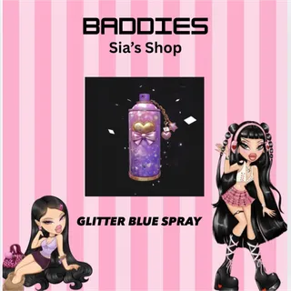 GLITTER BLUE SPRAY