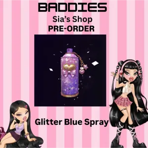 GLITTER BLUE SPRAY