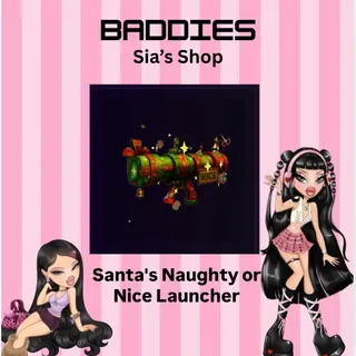 Santa's Naughty or Nice Launcher