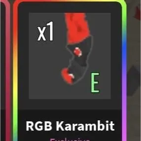 RGB KARAMBIT - DA HOOD