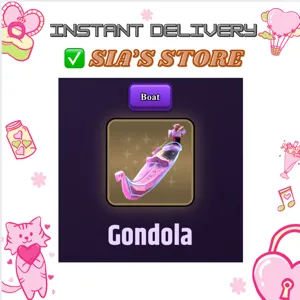 Gondola Boat - FISCH