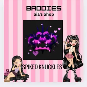 SPIKED KNUCKLES - BADDIE