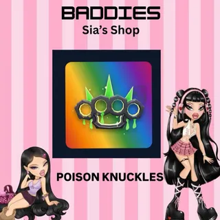 POISON KNUCKLES - BADDIE