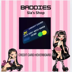 CREDIT CARD HOVERBOARD