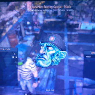 Glowing Captain Mask