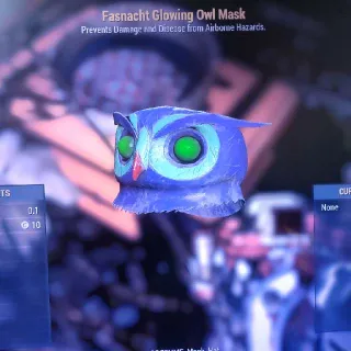 Glowing Owl Mask