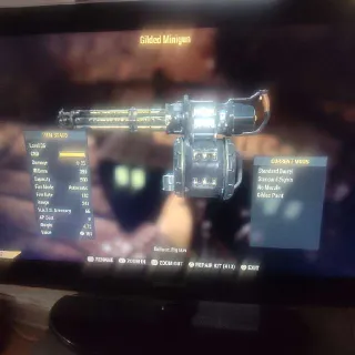 Legacy Gilded Minigun